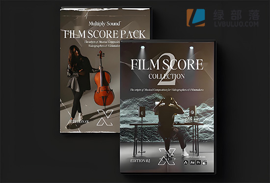 音效素材-2218个电影配乐听觉叙事情感过渡渲染旋律节奏氛围音效v1+v2 Film Score Bundle