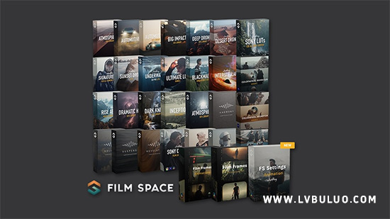 电影级大气视频后期调色预设+配乐音效合集包 Film Space – The Ultimate Master Bundle