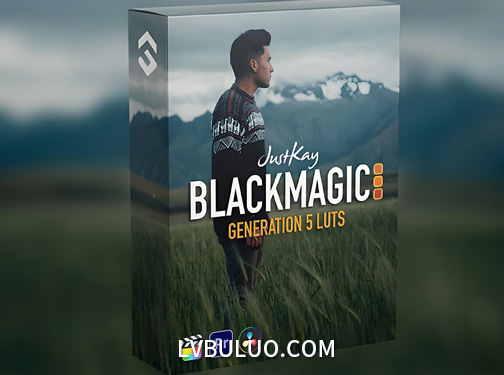 5个黑魔法电影色彩 Blackmagic 相机颜色分级调色预设 Film Space – Justkay Blackmagic Gen 5 LUT’s