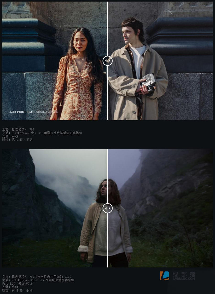 好莱坞大片电影风格Kodak 2383胶片纹理预设调色包 FilmForever Vol. 2, Colorist Toolkit, Vol. 3 (2022) &, Power Curves