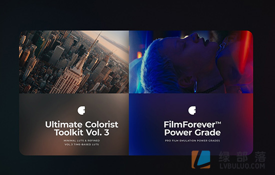 好莱坞大片电影风格Kodak 2383胶片纹理预设调色包 FilmForever Vol. 2, Colorist Toolkit, Vol. 3 (2022) &, Power Curves