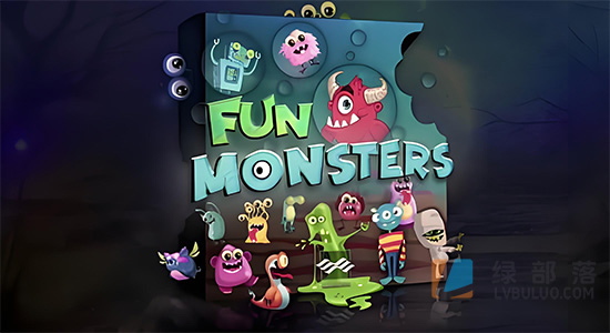 音效素材-2096个可爱卡通小怪兽创意有趣动物游戏音效 Fun Monsters