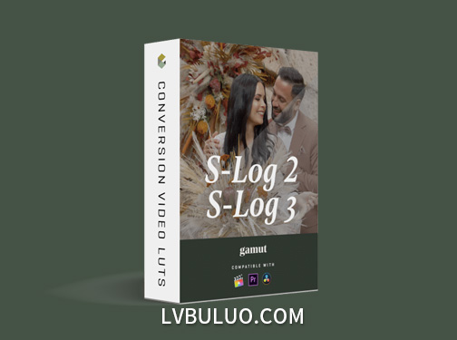 适用于Sony α 系列相机色彩转换预设 Gamut – Sony BaseLUTs for S-Log3 / S-Log2