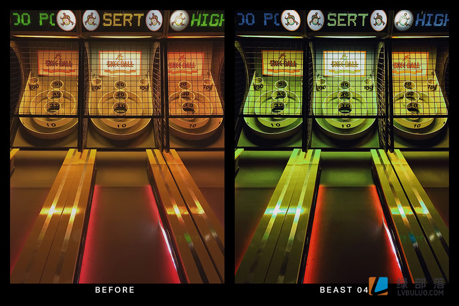 20个城市夜景霓虹灯绿赛博朋克调色预设 20 Green Energy Lightroom Presets