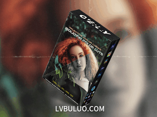 20个选择性偏移隔离色彩视觉效果调色预设 Isolation Color LUTs – Selective Color Looks Pack