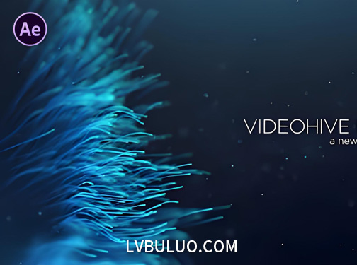 AE模板-大气电影感粒子线条文字标题片头开场动画