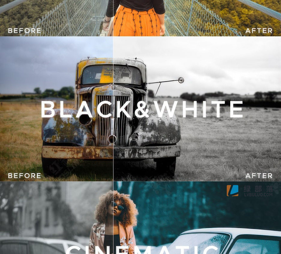 达芬奇预设-510组好莱坞风格电影视频风光空拍摄影调色 LUT Color Presets