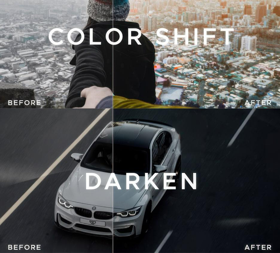 达芬奇预设-510组好莱坞风格电影视频风光空拍摄影调色 LUT Color Presets