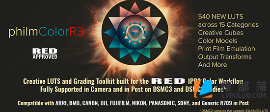 718个高级创意电影短视频调色LUT预设 philmColor R2+R3