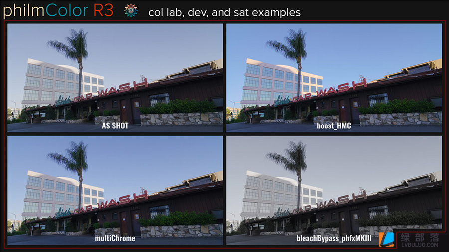 718个高级创意电影短视频调色LUT预设 philmColor R2+R3