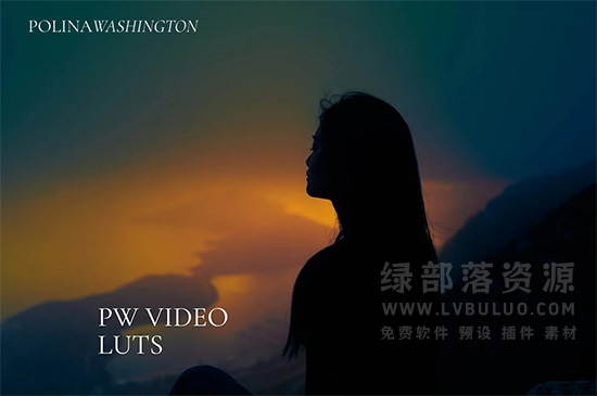 16个短视频拍摄快速色彩校正调色预设 Polina Washington – Video LUTs