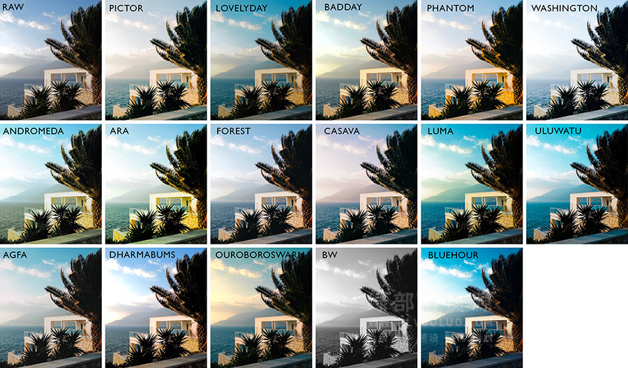 16个短视频拍摄快速色彩校正调色预设 Polina Washington – Video LUTs