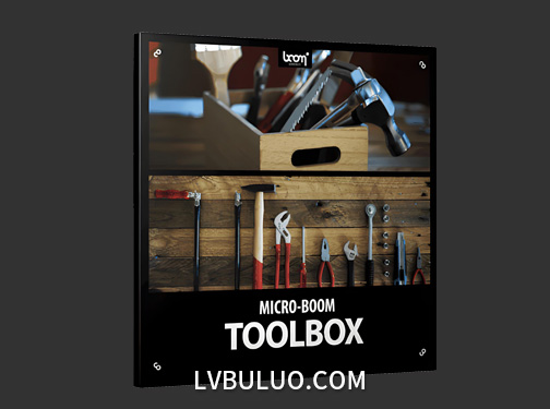 音效素材-1524种工具箱修理工具螺丝刀锤子扳手等音效 Toolbox