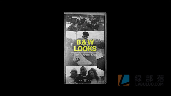 10个经典黑白电视电影风格视频调色预设 Tropic Colour – Black & White LUTs