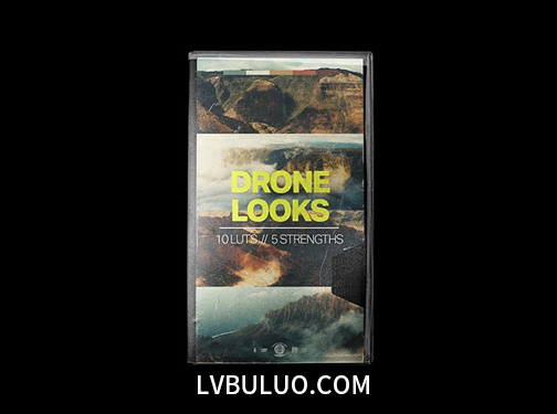 10个大疆无人机航拍视频调色预设 Tropic Colour – Drone LUTs