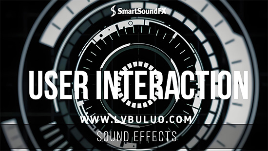 音效素材-678个科幻用户界面UI交互通知按键等音效 User Interaction