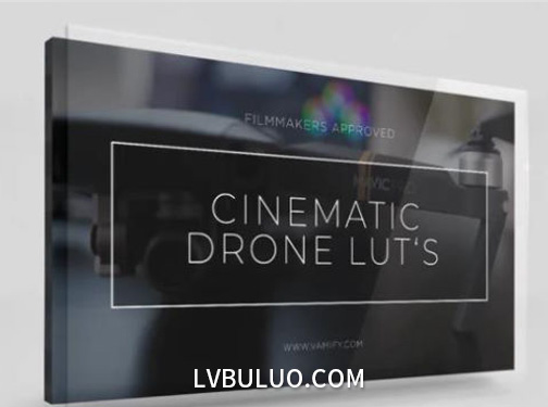 23个大疆无人机航拍空拍视频调色LUT预设 Vamify – Cinematic Drone Luts