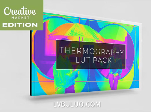 20个创意热成像反差效果调色滤镜LUT预设 Vamify – Thermography Effect LUT Pack