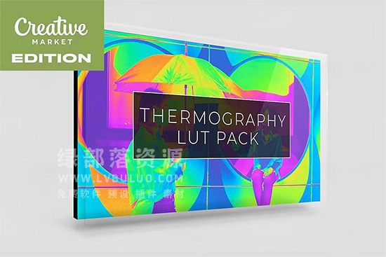 20个创意热成像反差效果调色滤镜LUT预设 Vamify – Thermography Effect LUT Pack