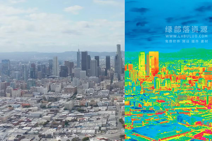 20个创意热成像反差效果调色滤镜LUT预设 Vamify – Thermography Effect LUT Pack