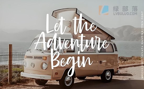 20款创意英文字体艺术清新适用Vlog旅行等视频封面使用