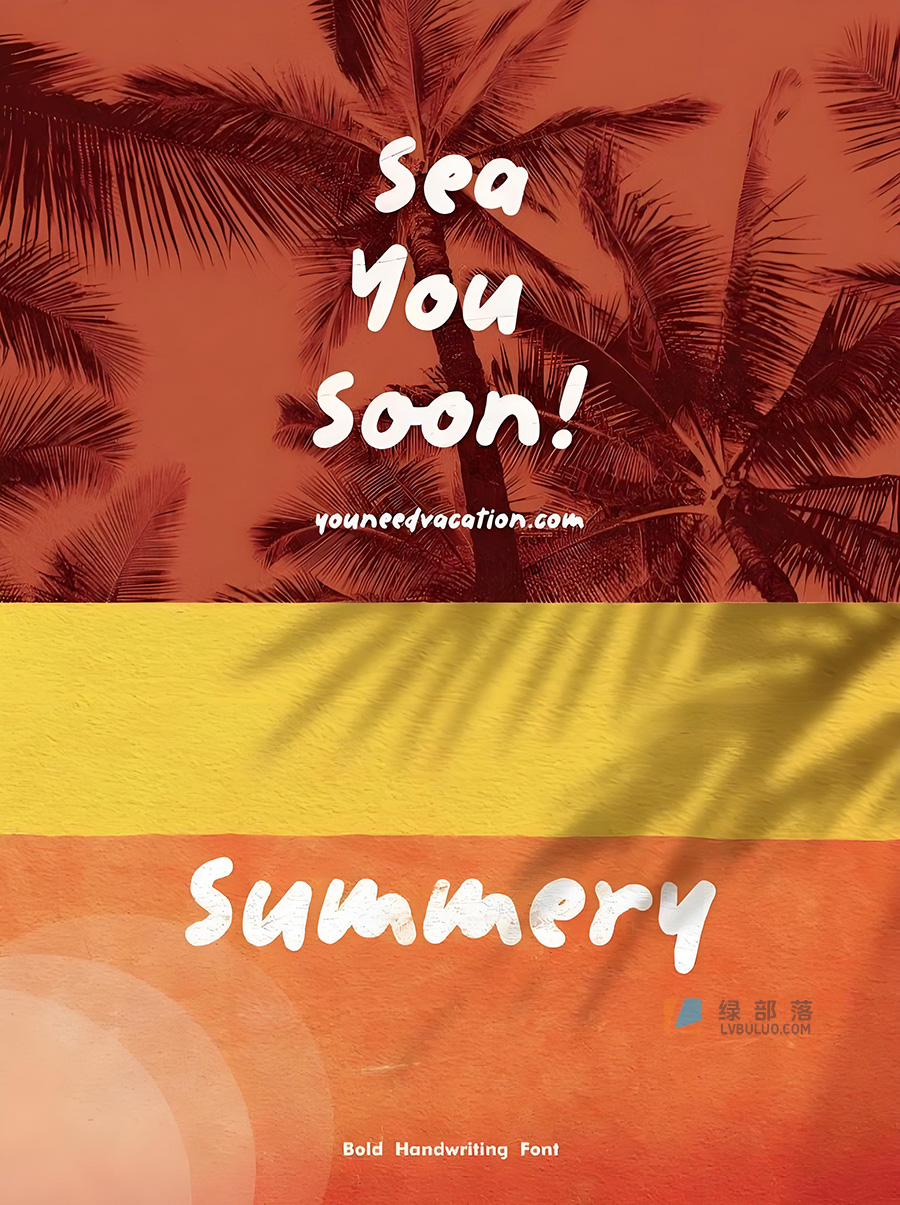 20款创意英文字体艺术清新适用Vlog旅行等视频封面使用