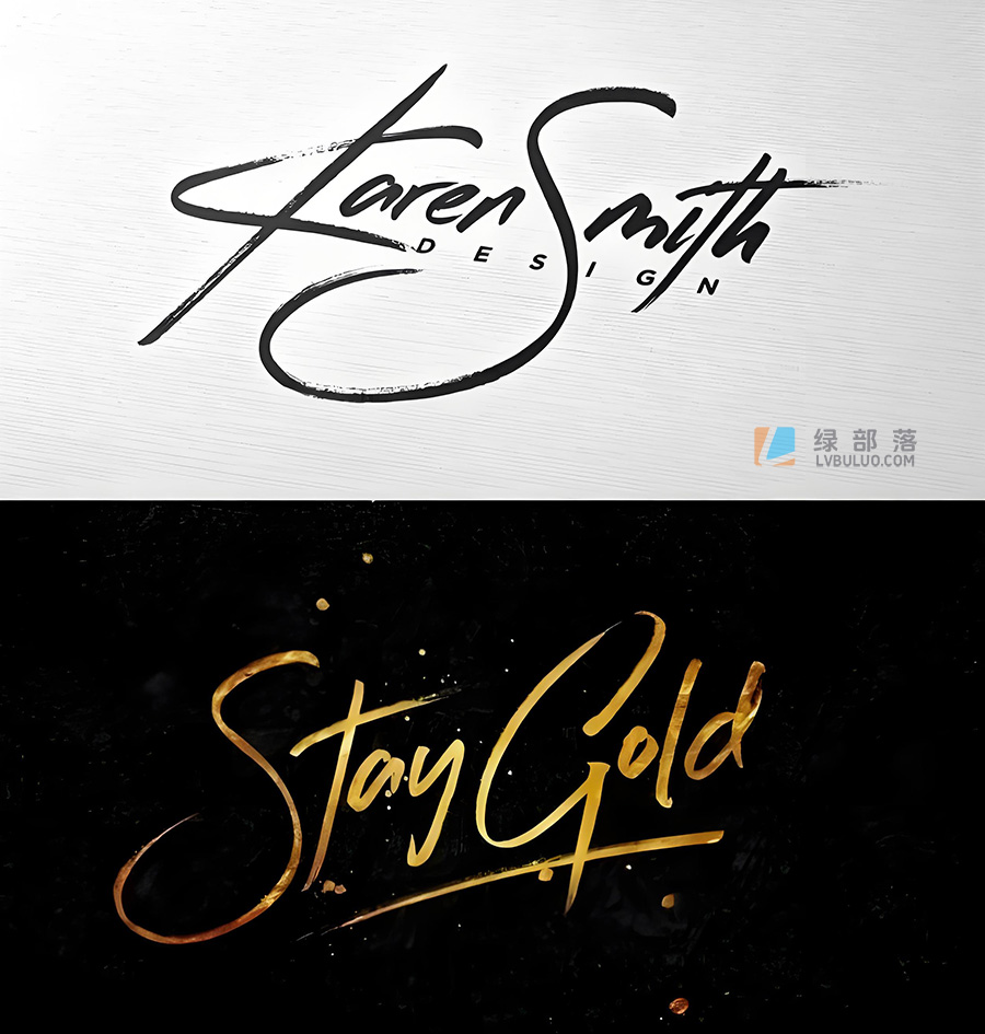 4个适用于签名的精美优雅手写风格英文字体