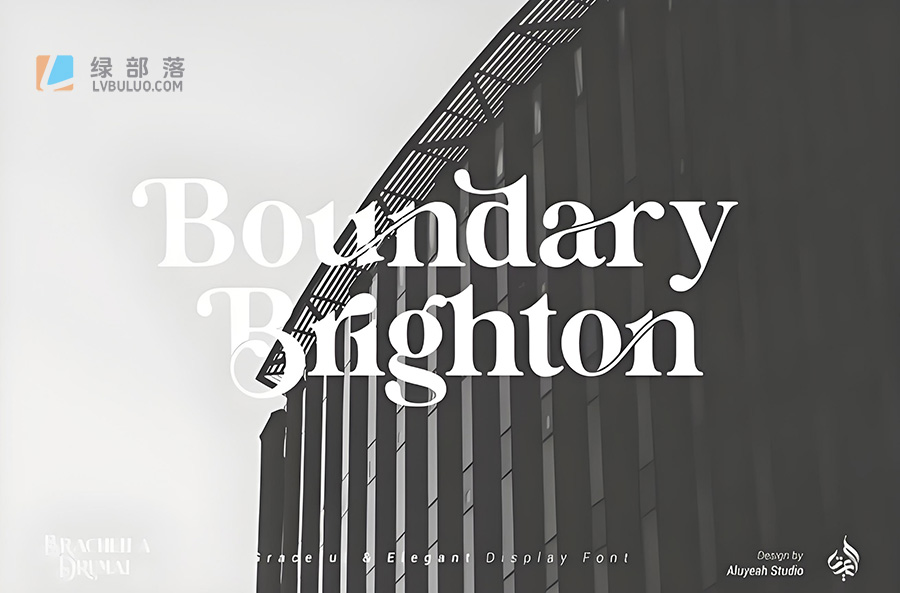 20款创意英文字体艺术清新适用Vlog旅行等视频封面使用