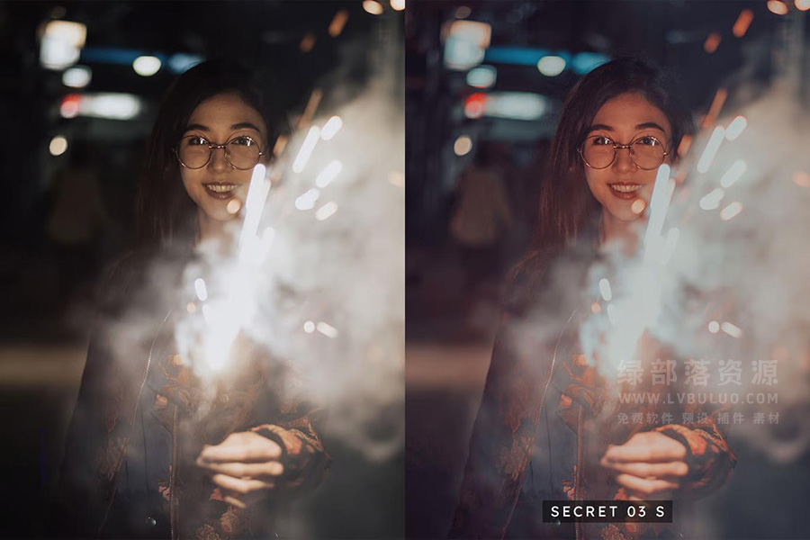 20个梦幻城市夜景哑光膜图片视频调色预设 20 Dreamy Night Lightroom Presets