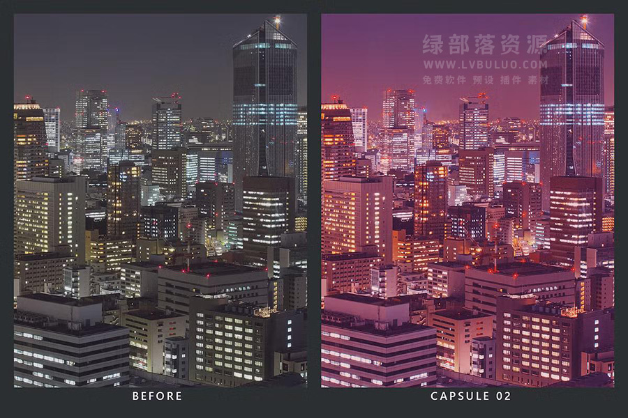 20款日本新宿城市霓虹灯夜景街拍视频图片调色预设 20 Shinjuku Lightroom Presets & LUTs