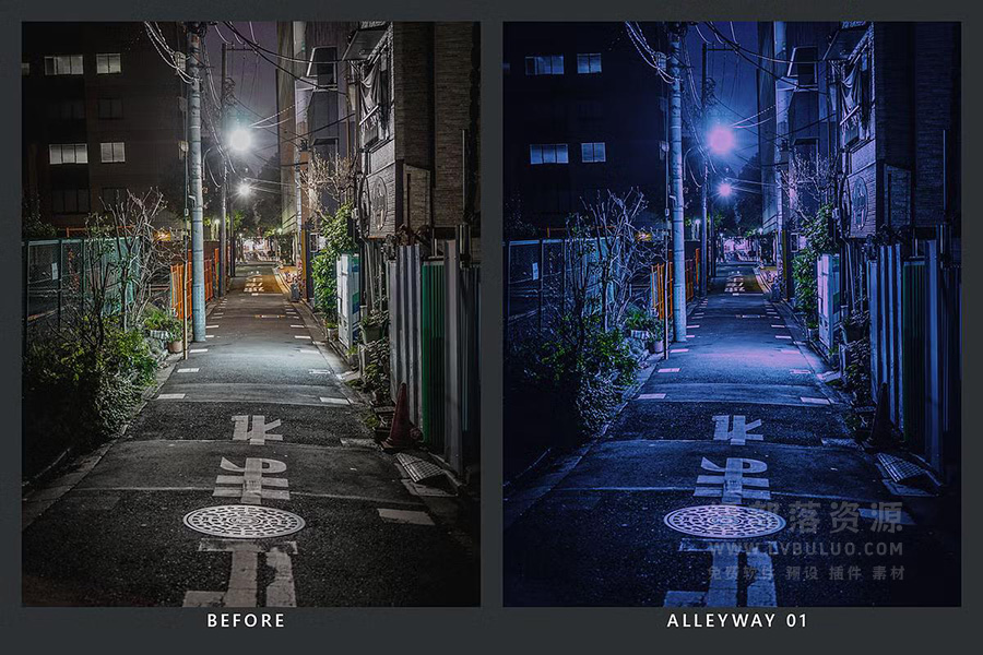 20个东京城市夜景赛博朋克蒸汽波视频图片调色预设 20 Vaporwave Lightroom Presets LUTs