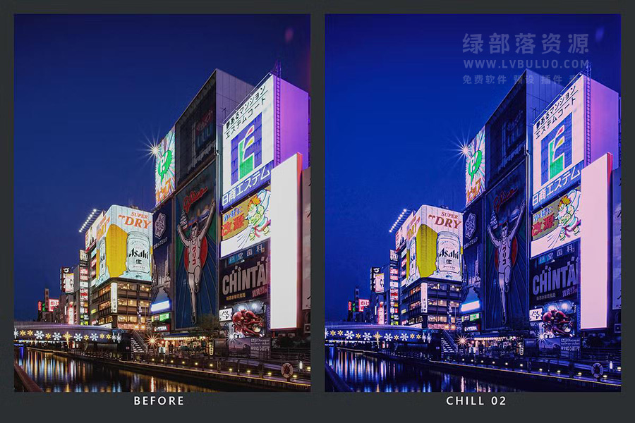 20个东京城市夜景赛博朋克蒸汽波视频图片调色预设 20 Vaporwave Lightroom Presets LUTs