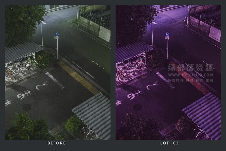 20个东京城市夜景赛博朋克蒸汽波视频图片调色预设 20 Vaporwave Lightroom Presets LUTs