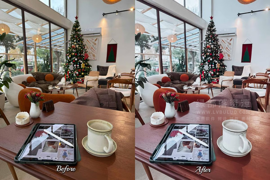 30款璀璨圣诞节日冬季雪景电影感色彩视频图片调色预设 30 Spark LUT Collection