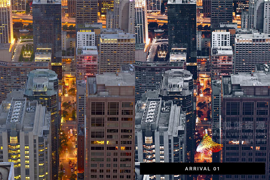 50个赛博朋克城市夜景低饱和视频图片调色预设 50 Desaturated City Lightroom Preset