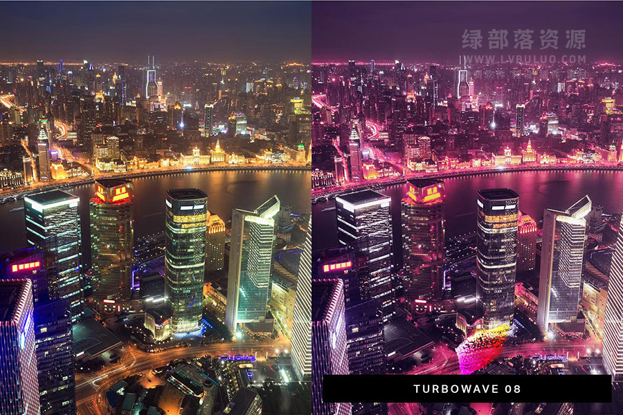 50个赛博朋克城市夜景低饱和视频图片调色预设 50 Desaturated City Lightroom Preset