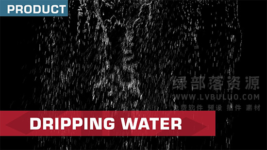 37个房檐雨伞流水下雨天屋顶落水瀑布水流效果视频素材 Actionvfx – Dripping Water Assets
