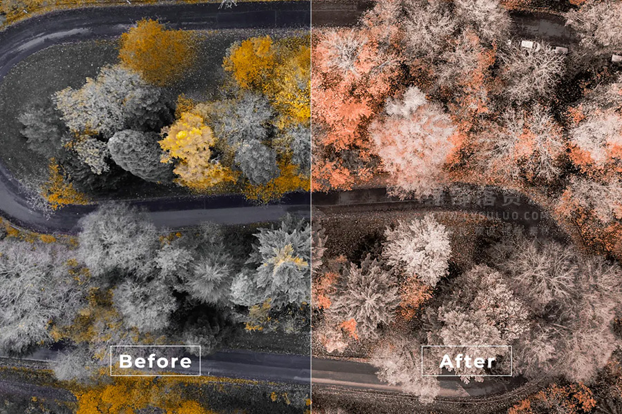 短视频Vlog电影感专业色彩视频图片调色预设第18款 Bangset Cinema Video LUTs Pack 18