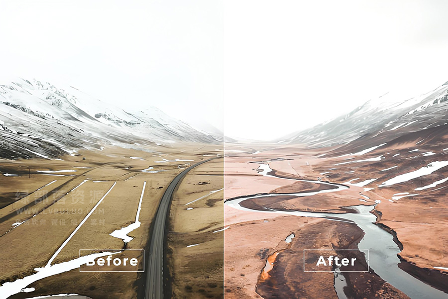 短视频Vlog电影感专业色彩视频图片调色预设第19款 Bangset Cinema Video LUTs Pack 19