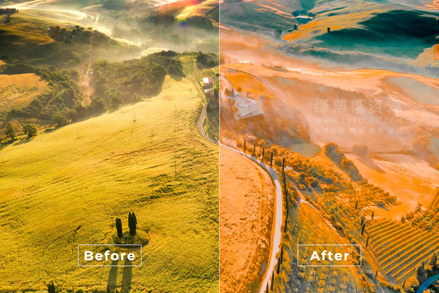 短视频Vlog电影感专业色彩视频图片调色预设第29款 Bangset Cinema Video LUTs Pack 29