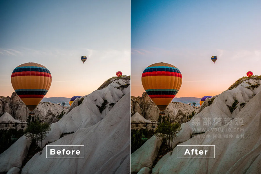 短视频Vlog电影感专业色彩视频图片调色预设第32款 Bangset Cinema Video LUTs Pack 32