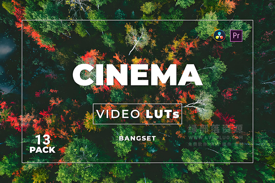 短视频Vlog电影感专业色彩视频图片调色预设合集 11-13期 Bangset Cinema Video LUTs Pack 11-13