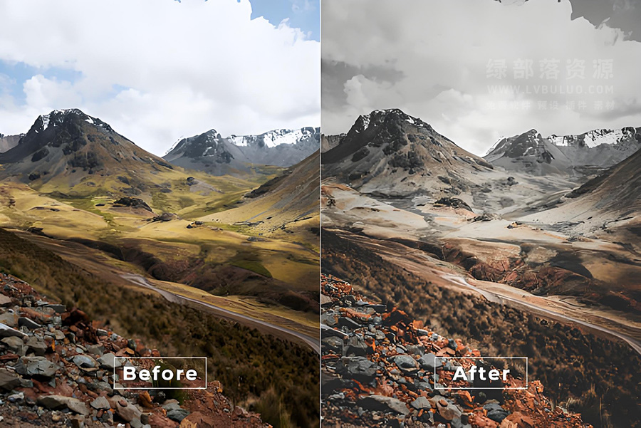 短视频Vlog电影感专业色彩视频图片调色预设第20款 Bangset Cinema Video LUTs Pack 20