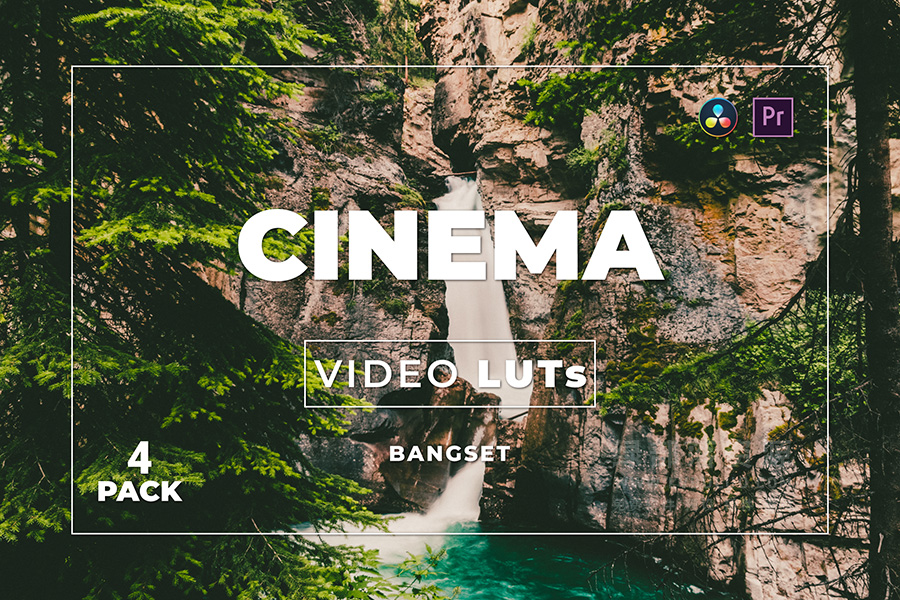 短视频Vlog电影感专业色彩视频图片调色预设合集 1-10期 Bangset Cinema Video LUTs Pack 1-10