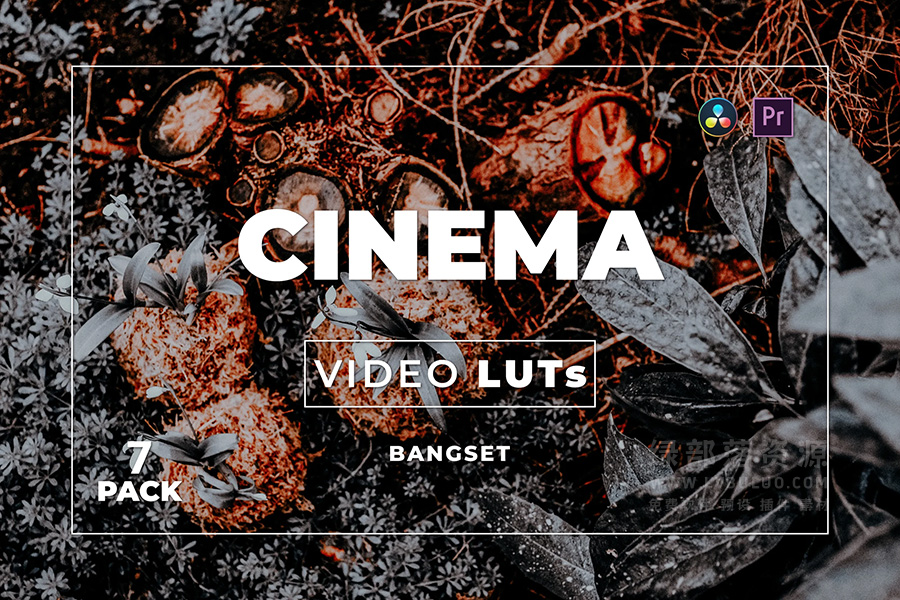 短视频Vlog电影感专业色彩视频图片调色预设合集 1-10期 Bangset Cinema Video LUTs Pack 1-10