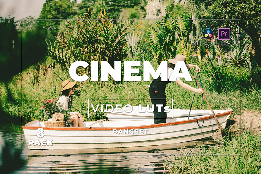 短视频Vlog电影感专业色彩视频图片调色预设合集 1-10期 Bangset Cinema Video LUTs Pack 1-10
