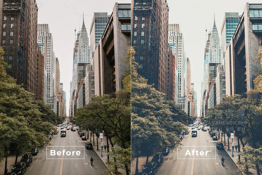 第46款短视频Vlog电影感色彩视频图片调色预设包 Bangset Cinematic Pack 46 Video LUTs