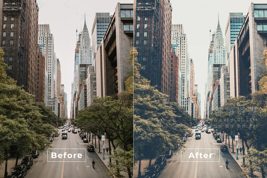 第46款短视频Vlog电影感色彩视频图片调色预设包 Bangset Cinematic Pack 46 Video LUTs