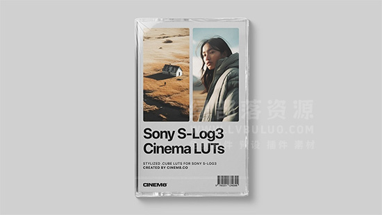 索尼SLog3无反相机灰片颜色校正调色预设 Cinem8 – Sony-SLog3 Cinematic LUTs