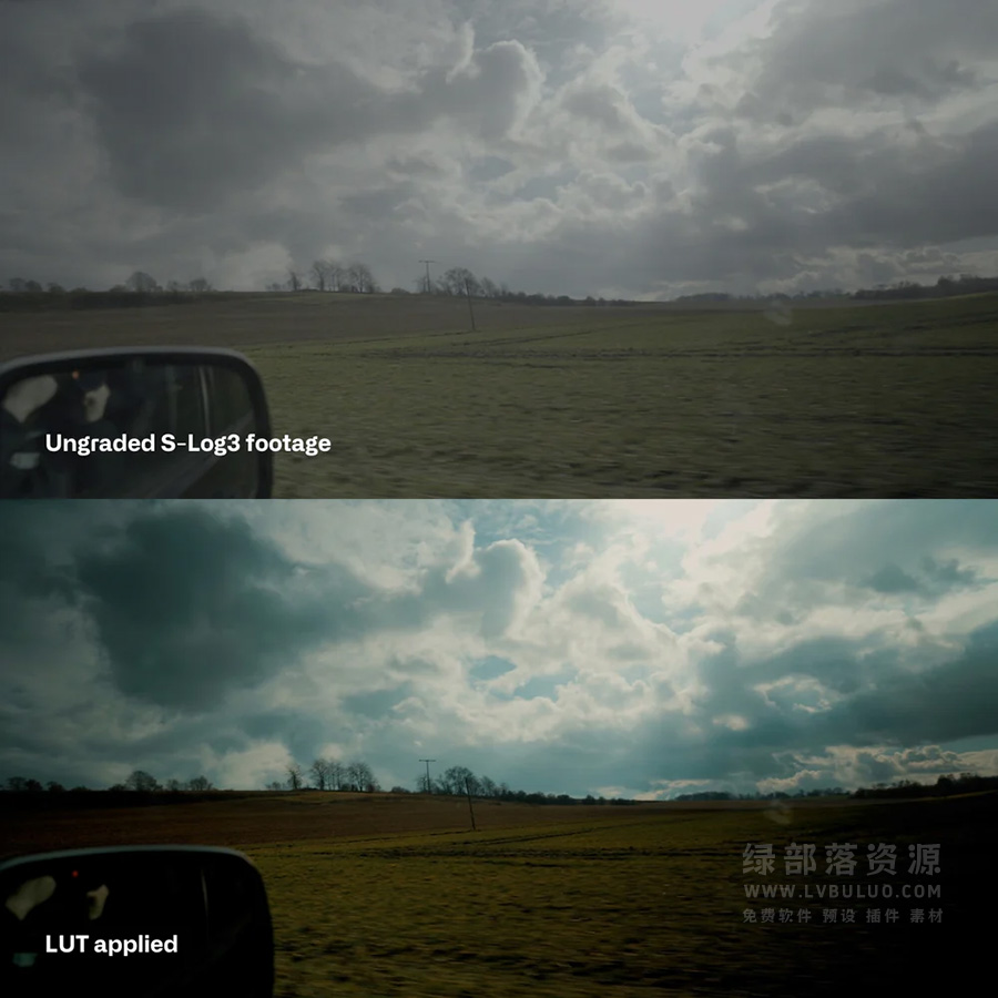 索尼SLog3无反相机灰片颜色校正调色预设 Cinem8 – Sony-SLog3 Cinematic LUTs